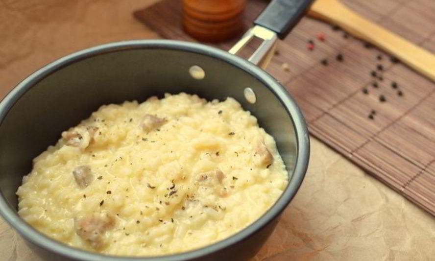 Рецепт ризотто карбонара