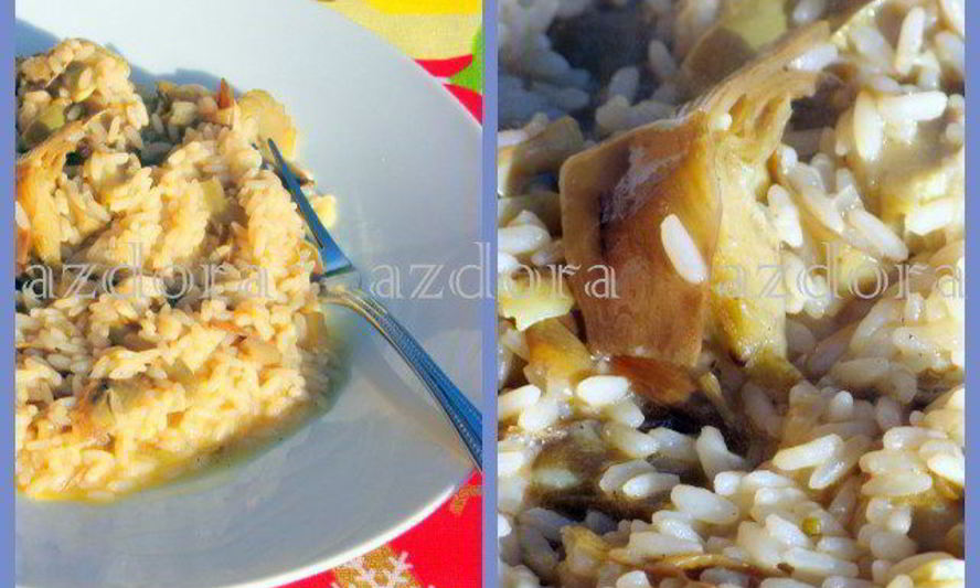 Рецепт ризотто с артишоками