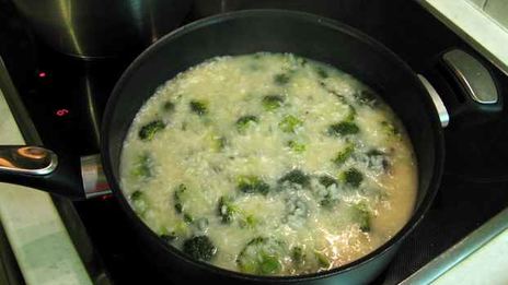 ризотто с брокколи