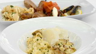 Ризотто с грушей и горгонзолой