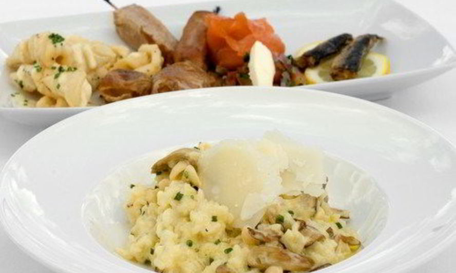 Рецепт ризотто с грушей и горгонзолой