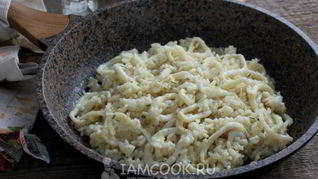 Ризотто с кальмарами