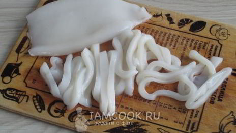 ризотто с кальмарами