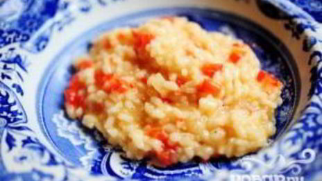 ризотто с красным перцем