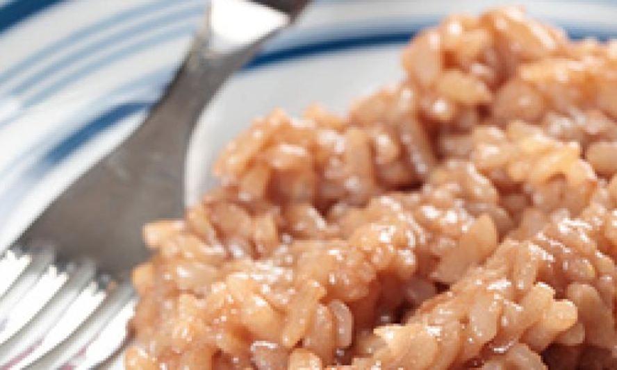 Рецепт ризотто с красным вином