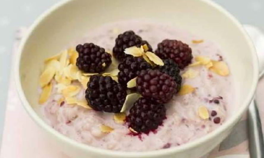 Рецепт ризотто с лесными ягодами
