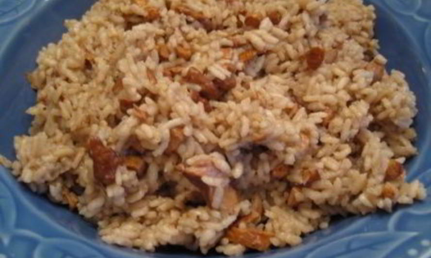 Рецепт ризотто с лисичками и сыром