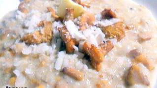 Ризотто с лисичками