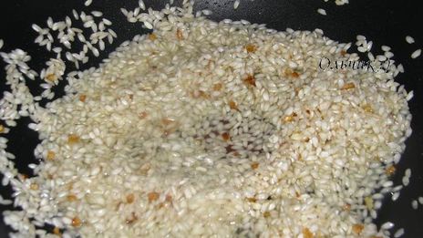 ризотто с мангольдом и сыром