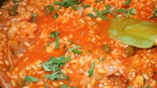 Ризотто с морепродуктами