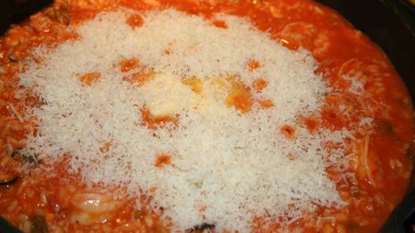 ризотто с морепродуктами