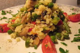 Ризотто с овощами