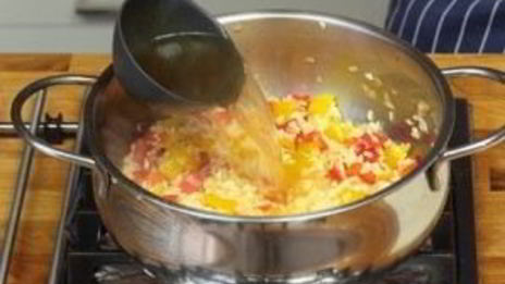 ризотто с перцем