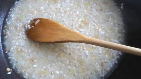 ризотто с петрушкой и фетой