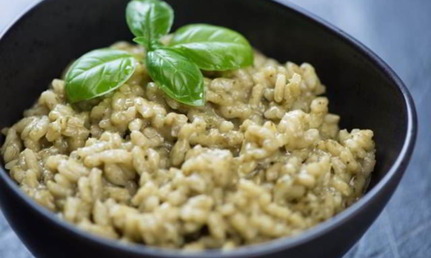 Рецепт ризотто с рикоттой и шпинатом