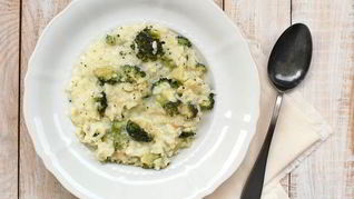 Ризотто с сыром бри