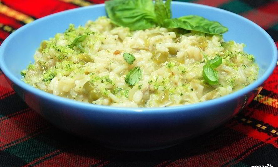 Рецепт ризотто с сыром