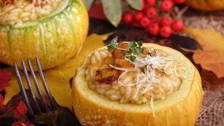 Ризотто с тыквой