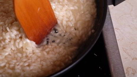 ризотто с тыквой