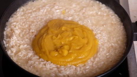 ризотто с тыквой