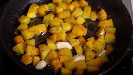 ризотто с тыквой