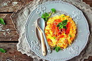 Ризотто с запеченной морковью