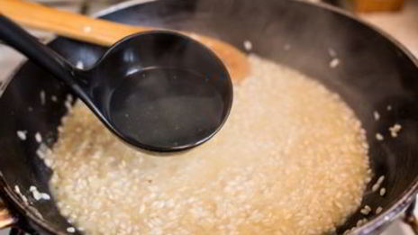 рулетики из дорады с шафрановым ризотто