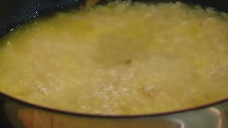 цитрусовое ризотто