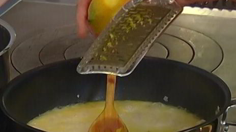 цитрусовое ризотто