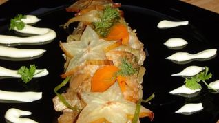 Филе рыбы запеченное в духовке