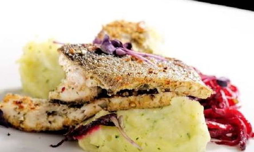 Рецепт филе судака — гриля с картошкой