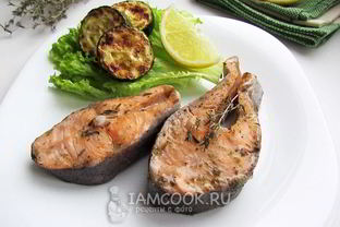 Форель на пару в мультиварке