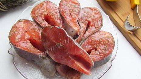 форель на пару в мультиварке