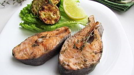 форель на пару в мультиварке