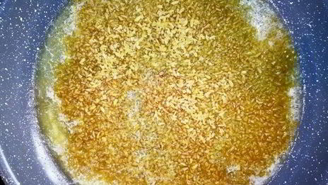 горбуша, фаршированная булгуром