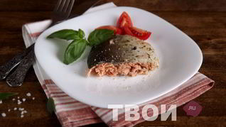 Горбуша, запеченная в рукаве