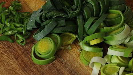 кефаль со шпинатом