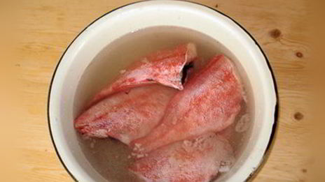 копченый морской окунь