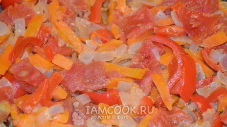 минтай с овощами в мультиварке