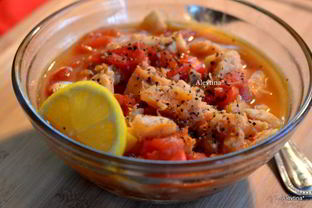 Пряная тушеная рыба