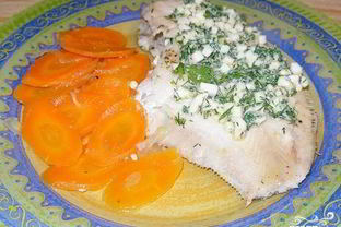 Рыба в фольге в микроволновке