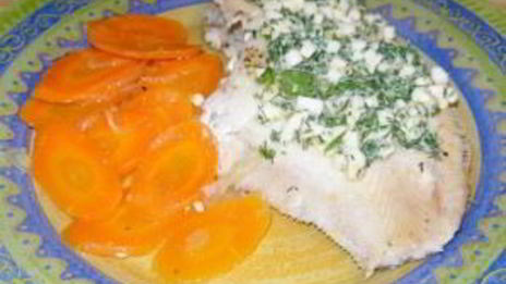 рыба в фольге в микроволновке