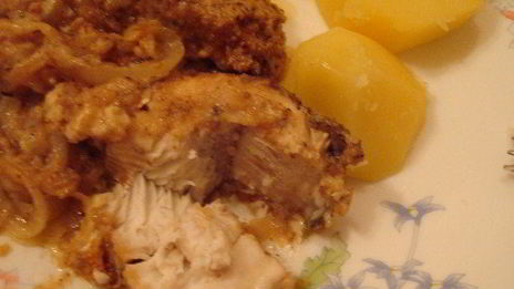 рыба в сметане