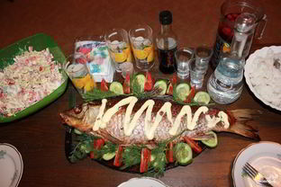 Рыба, запеченная с квашеной капустой