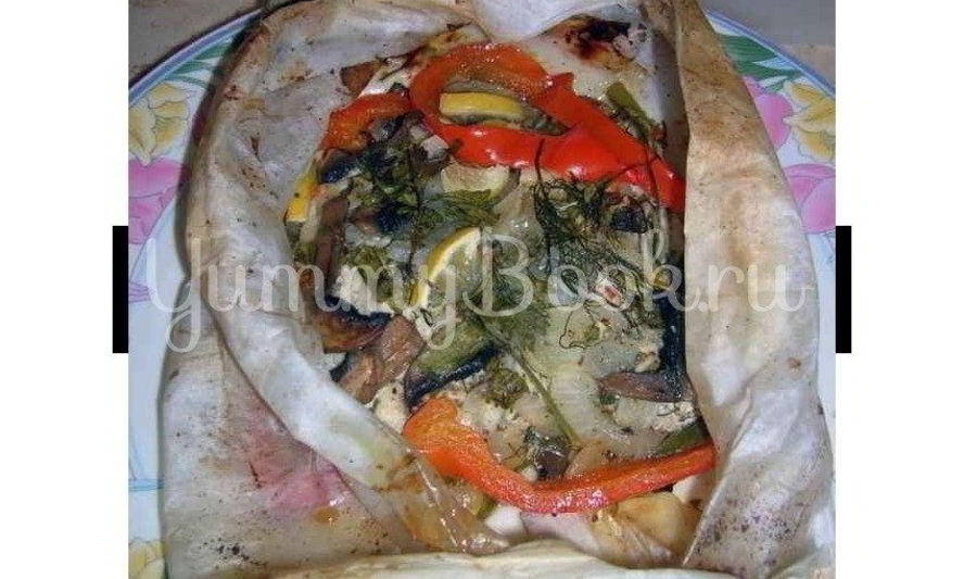 Рецепт рыбы запеченной в конверте