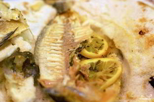 Рыба, запеченная в соли