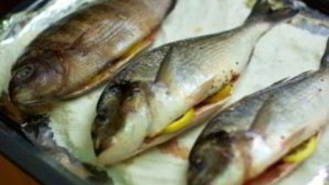рыба, запеченная в соли