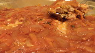 Рыбка под маринадом в микроволновой печи