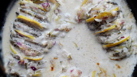 щука под майонезом