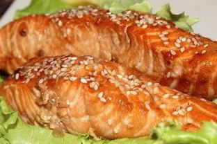 Семга в соево-медовом соусе с перцем чили